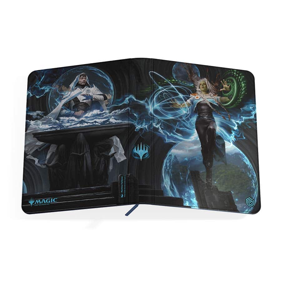 Binder: 9-Pocket: ZipFolio: Magic the Gathering: Reality Fracture: Jace Reality Sculptor And Tam The Possibility