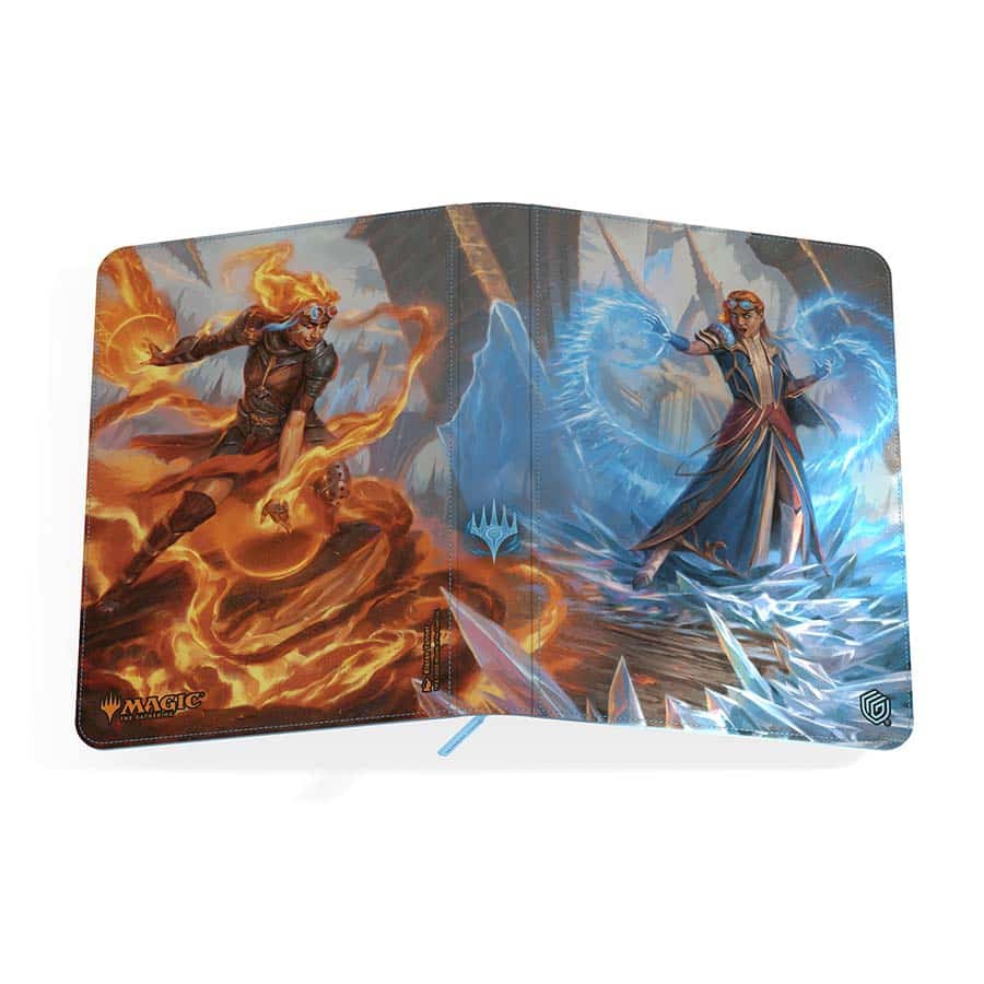 Binder: 9-Pocket: ZipFolio: Magic the Gathering: Reality Fracture: Chandra Torch Of Defiance And Chandra Chill Of Compliance