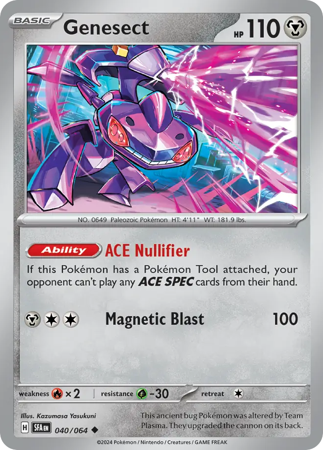 Genesect - 040/064 - Reverse Holofoil