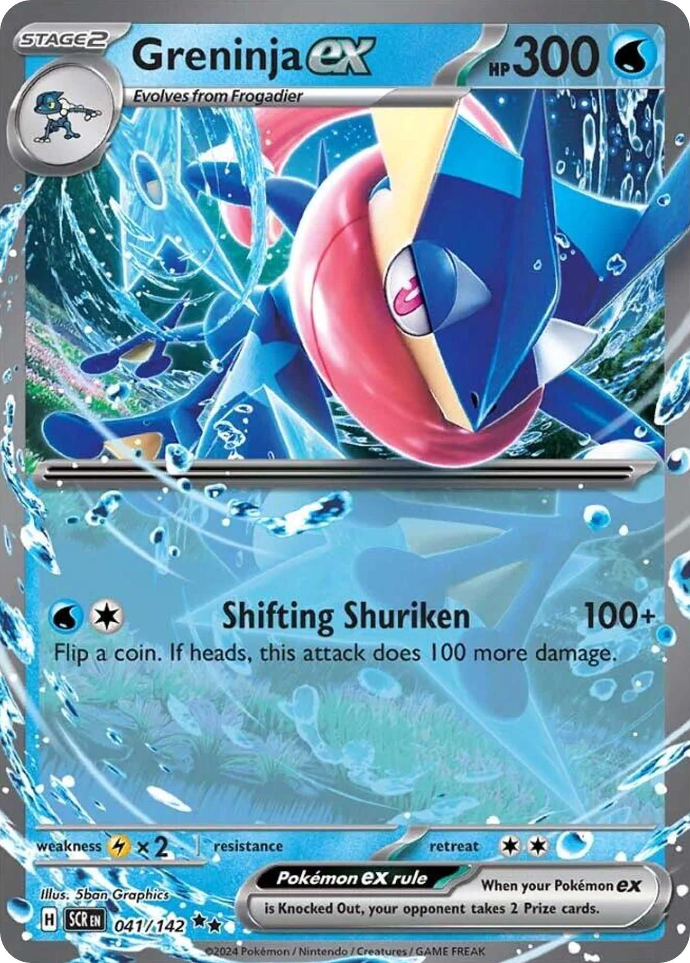 Greninja ex - 041/142