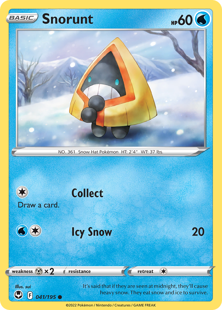 Snorunt - 041/195 - Reverse Holofoil