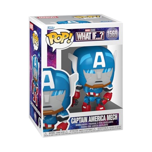 Pop Marvel What If S5 Captain America Mech Figure