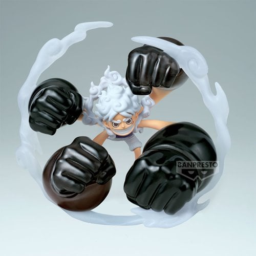 One Piece Monkey D. Luffy GEAR5 Gum-Gum Dawn Gatling World Collectable Figure Special Statue