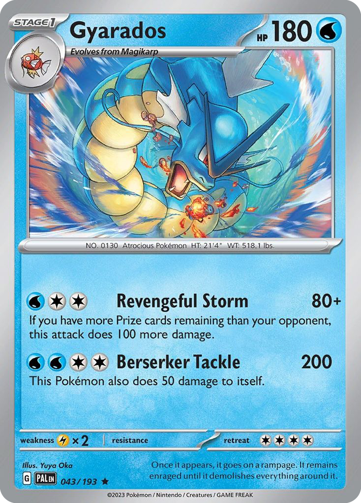 Gyarados - 043/193 - Reverse Holofoil