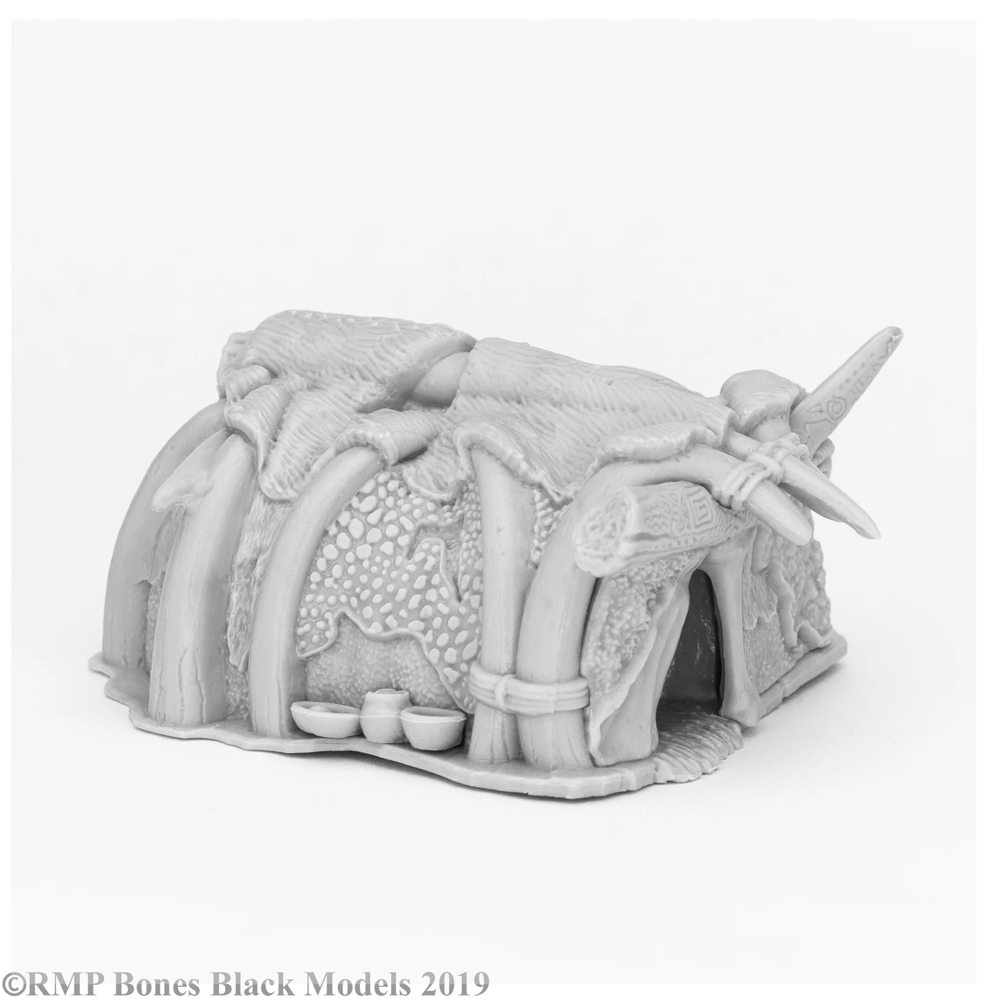 Reaper Bones Black: Runehorn Hut (44087)