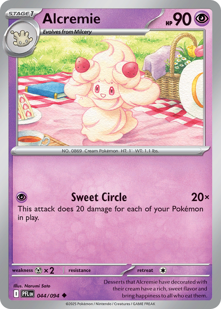 Alcremie - 044/094 - Reverse Holofoil