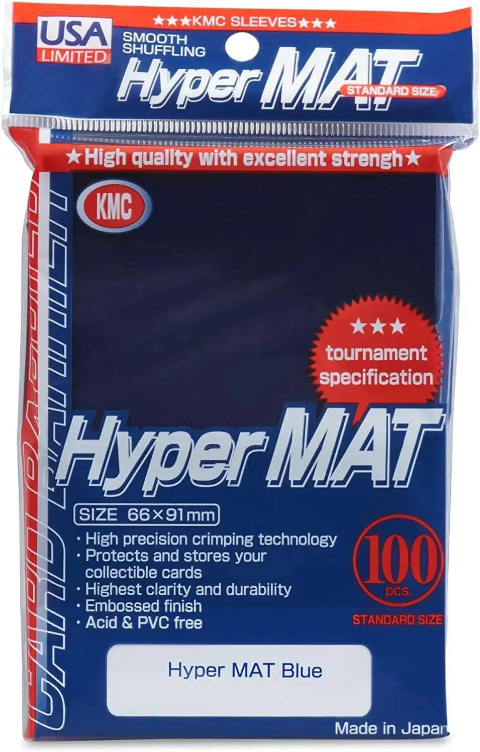 Deck Pro KMC HM USA Blue 100ct