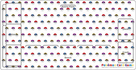 Pokemon Center Japan Exclusive Monster Ball Design Playmat
