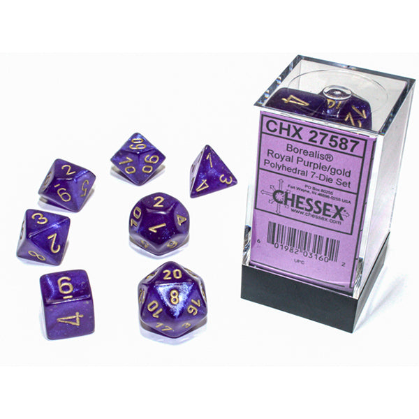 7-Die Set Borealis Luminary: Royal Purple/Gold