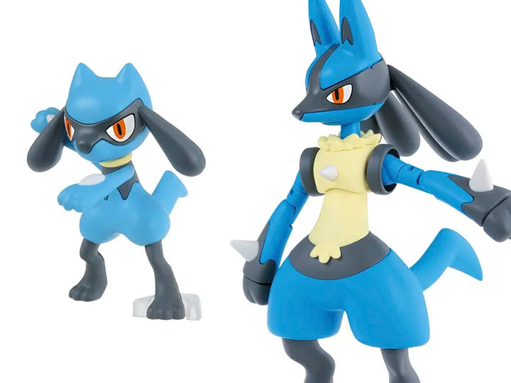Pokemon Model Kit - Riolu & Lucario