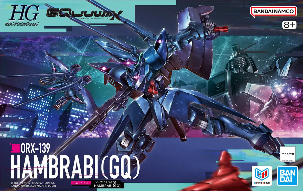Gundam: High Grade: 1/144: GQuuuuuuX: Hambrabi (GQ)