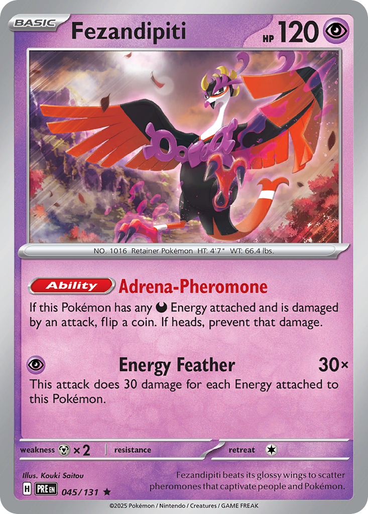 Fezandipiti (Master Ball Pattern) - 045/131