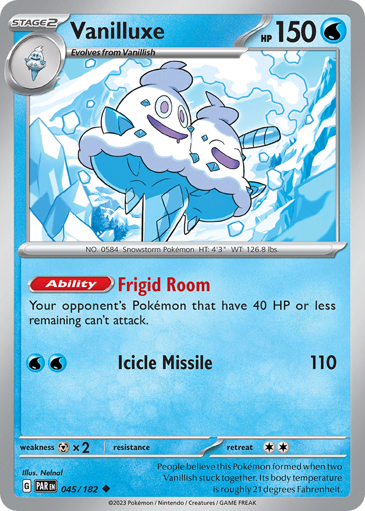 Vanilluxe - 045/182 - Reverse Holofoil