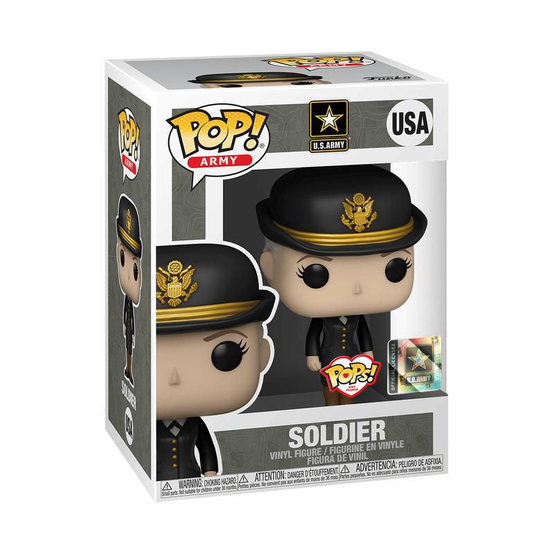 Funko POP! MILITARY: ARMY - Female Soldier C #USA