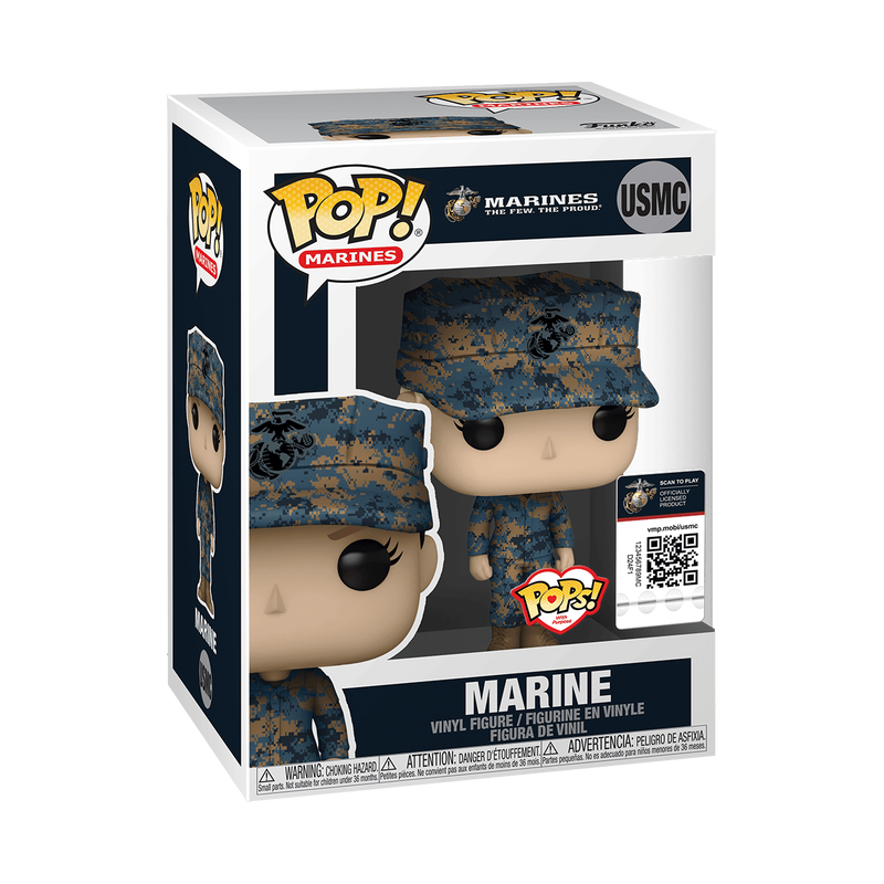 Funko POP! MILITARY: MARINES - Female Marine C #USMC