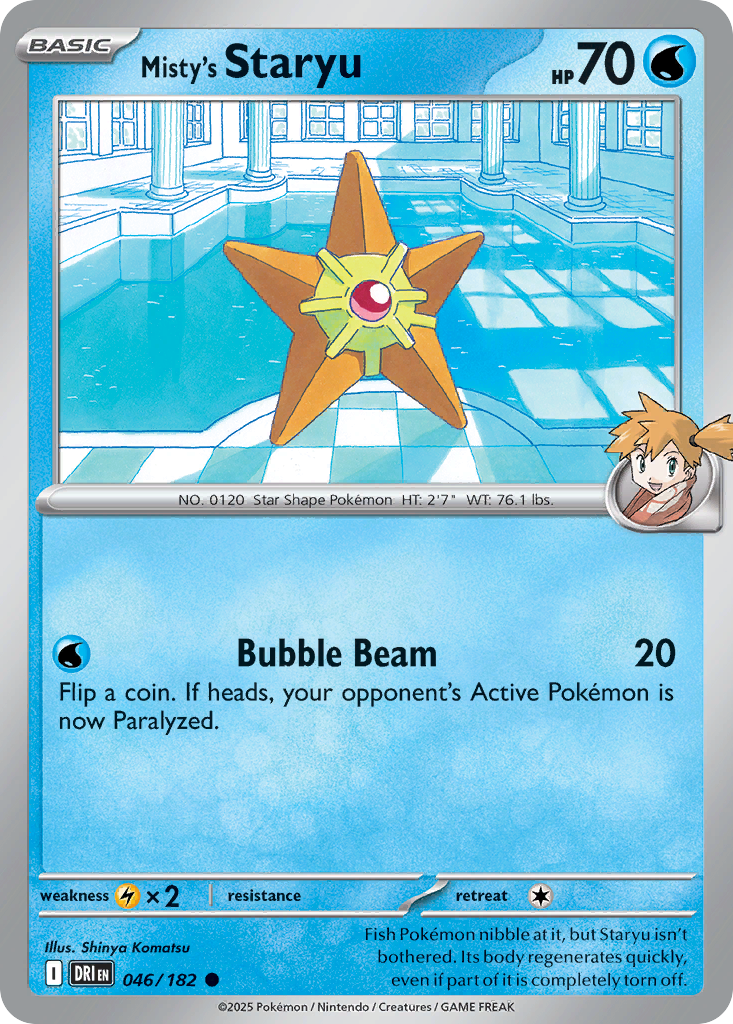 Misty's Staryu - 046/180