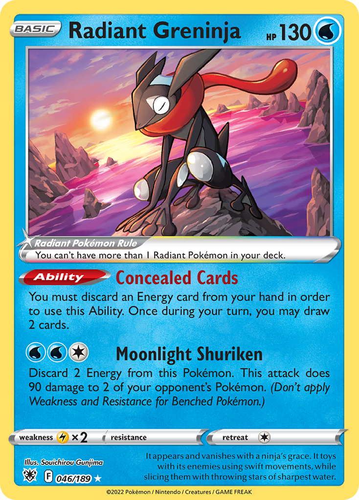 Radiant Greninja - 046/189
