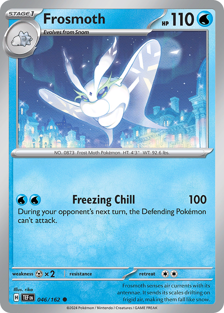 Frosmoth - 046/162 - Reverse Holofoil