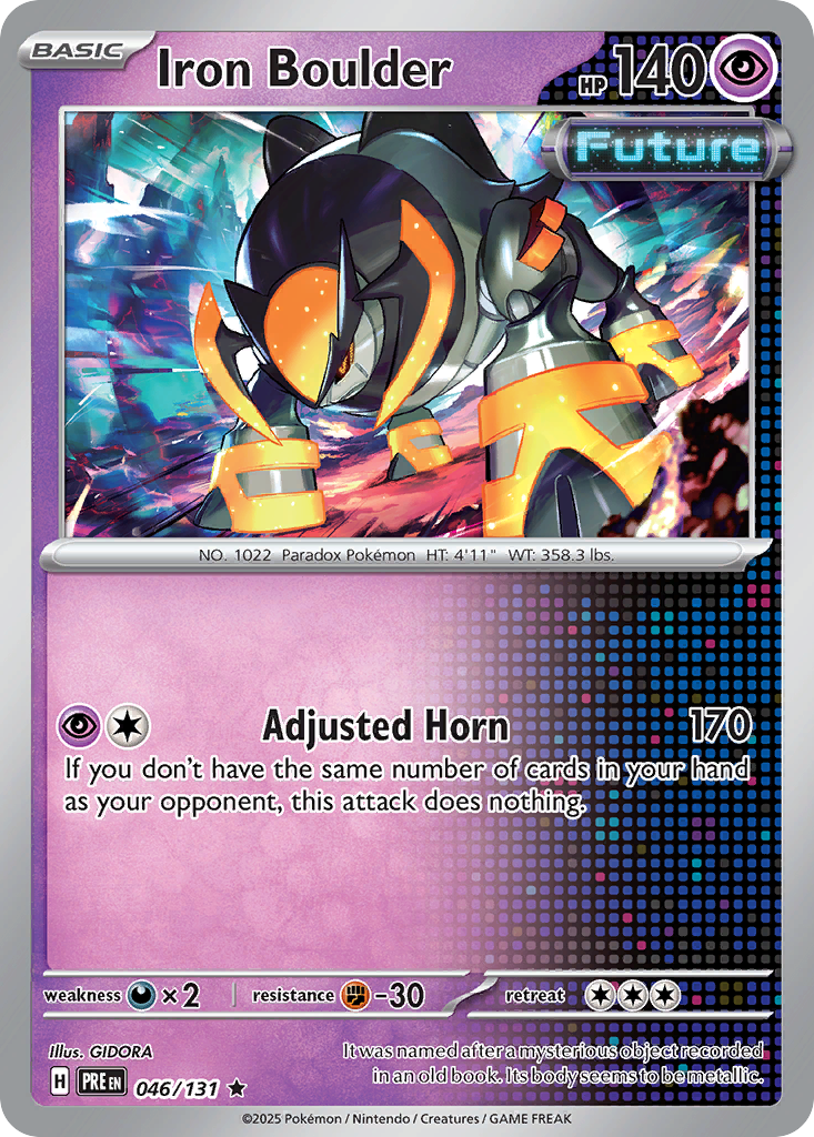 Iron Boulder (Master Ball Pattern) - 046/131