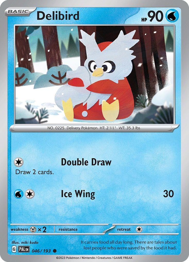 Delibird - 046/193 - Reverse Holofoil