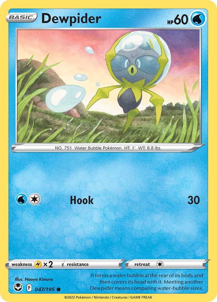 Dewpider - 047/195 - Reverse Holofoil