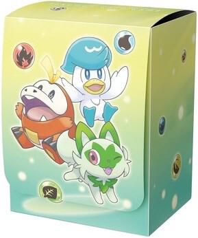 Japanese Pokemon Center - Deck Case - Sprigatito, Fuecoco & Quaxly