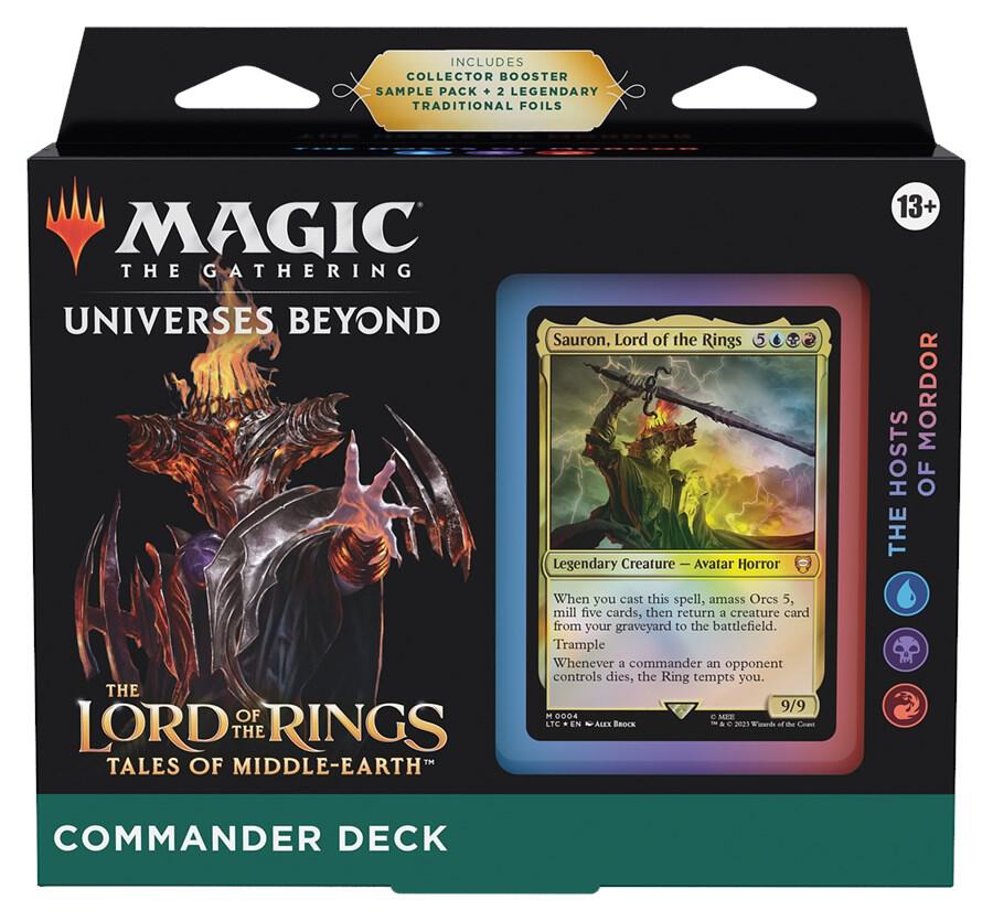 Lord of the Rings: Tales of Middle-earth Commander Decks