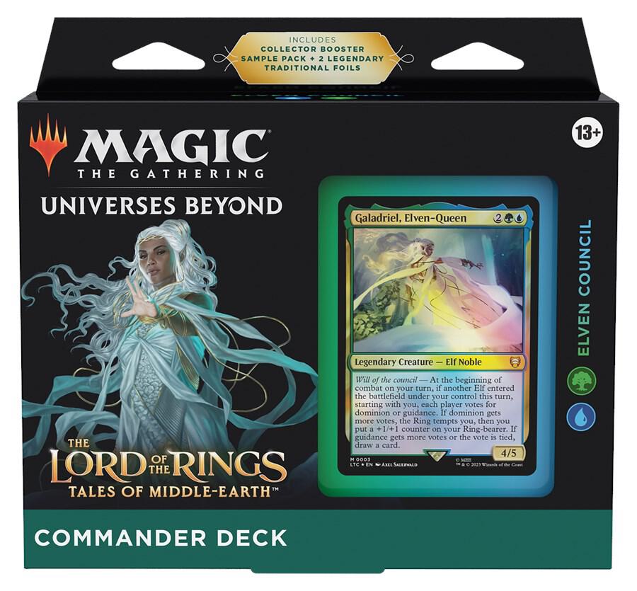 Lord of the Rings: Tales of Middle-earth Commander Decks
