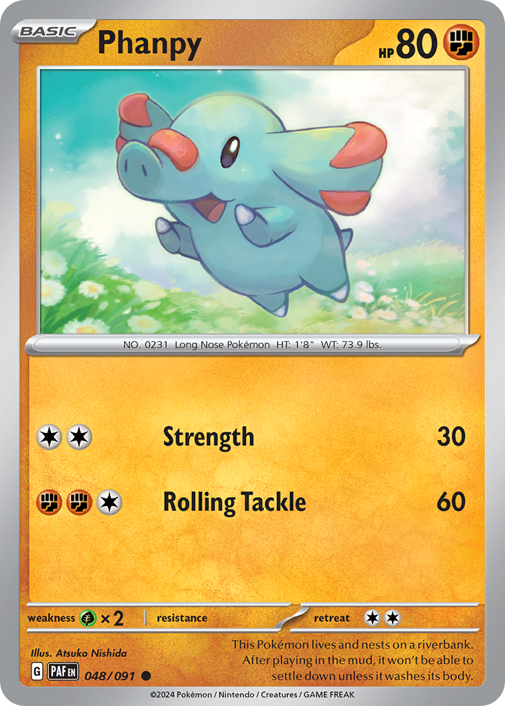 Phanpy - 048/091 - Reverse Holofoil