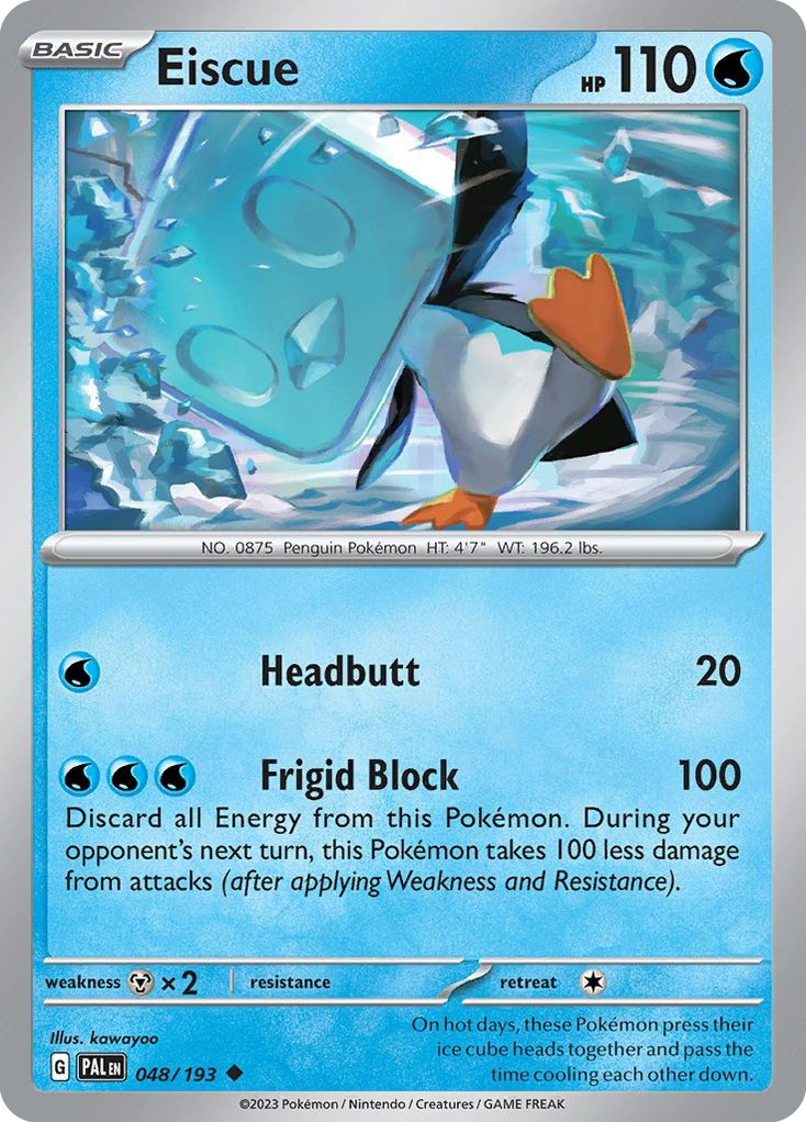 Eiscue  - 048/193 - Reverse Holofoil