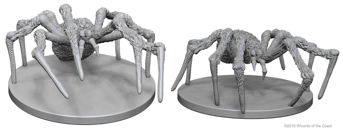 Dungeons & Dragons: Nolzur's Marvelous Unpainted Miniatures - W01 Spiders