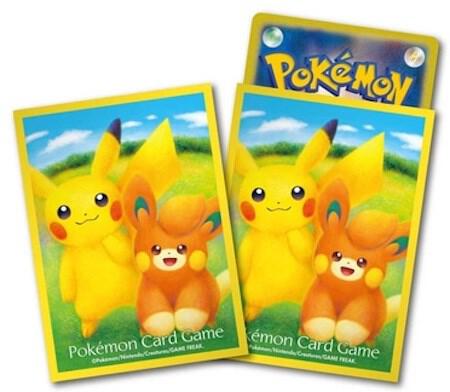 Japanese Pokemon Center - Sleeves - Pikachu & Pawmi