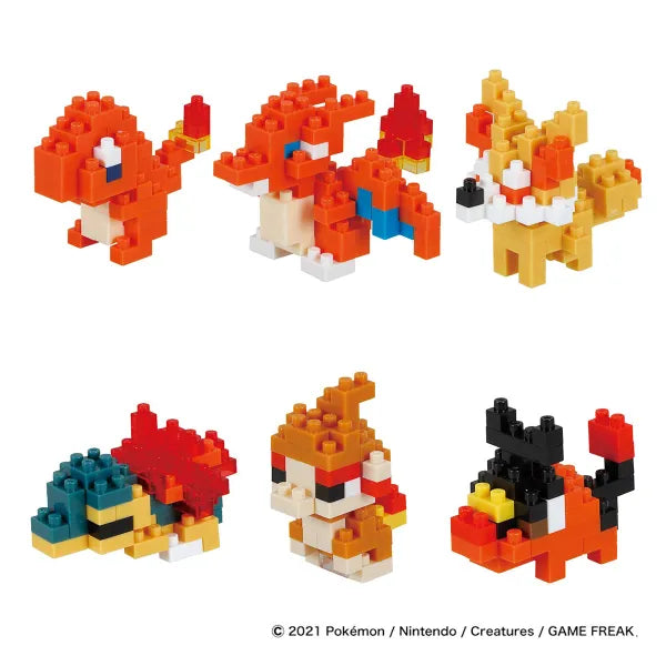 Pokemon Nanoblock - Fire Set 1