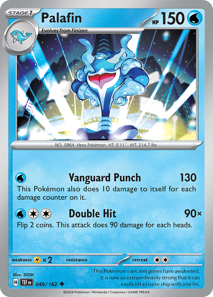 Palafin - 049/162 - Reverse Holofoil