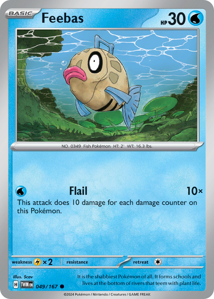 Feebas - 049/167 - Reverse Holofoil