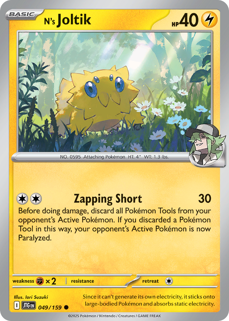 N's Joltik - 049/159 - Reverse Holofoil