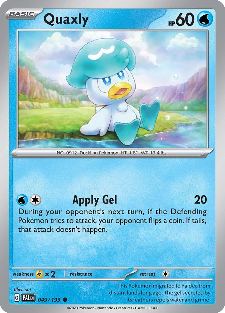 Quaxly  - 049/193 - Reverse Holofoil