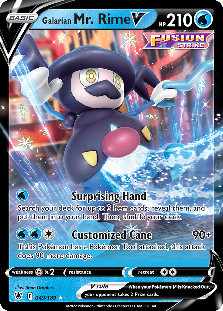 Galarian Mr. Rime V - 049/189