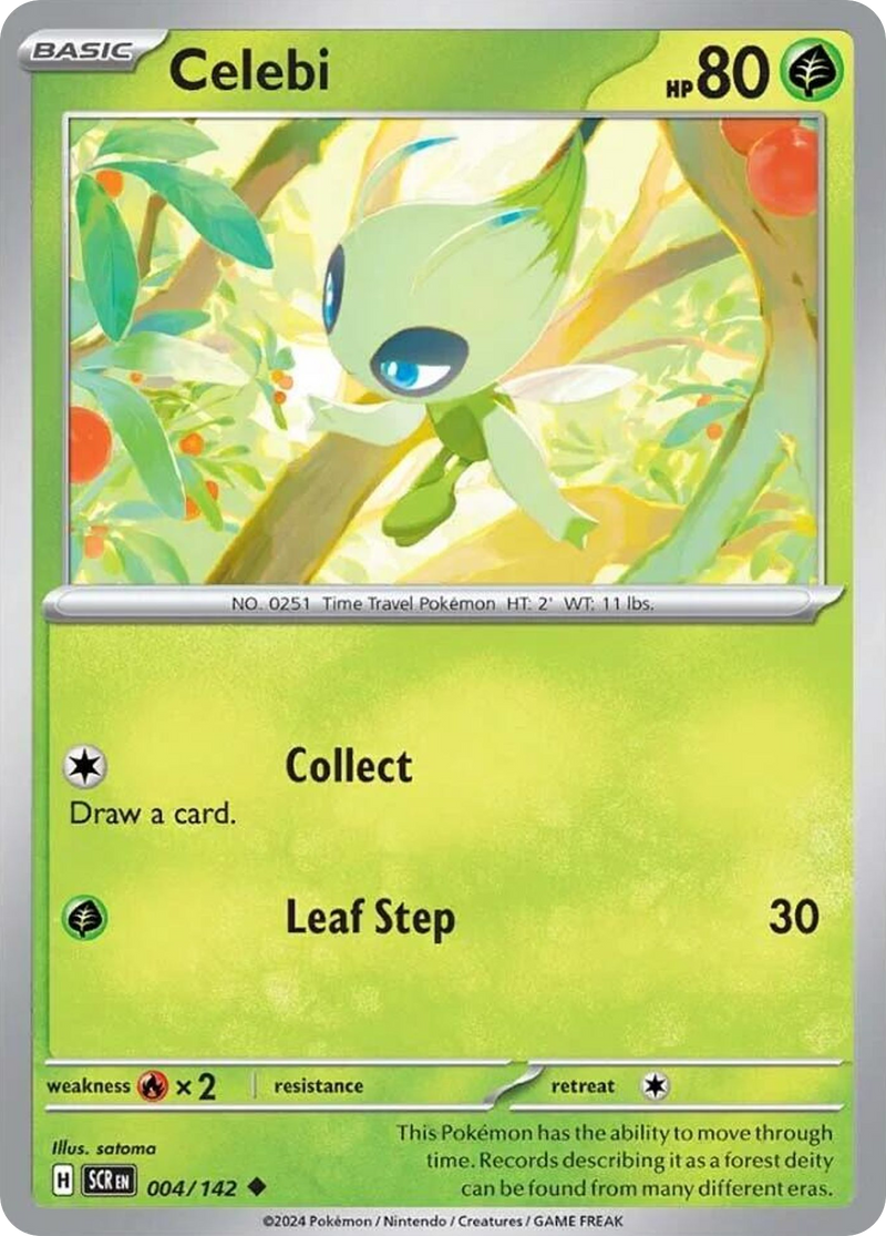 Celebi - 004/142 - Reverse Holofoil