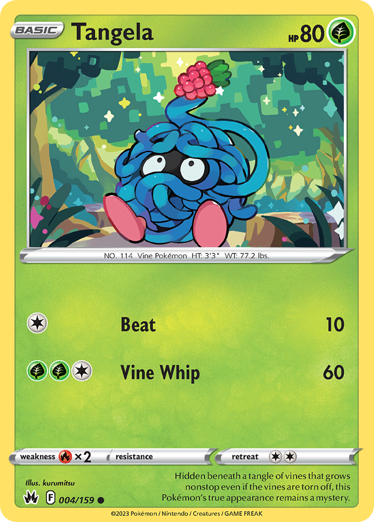 Tangela - 004/159 - Reverse Holofoil