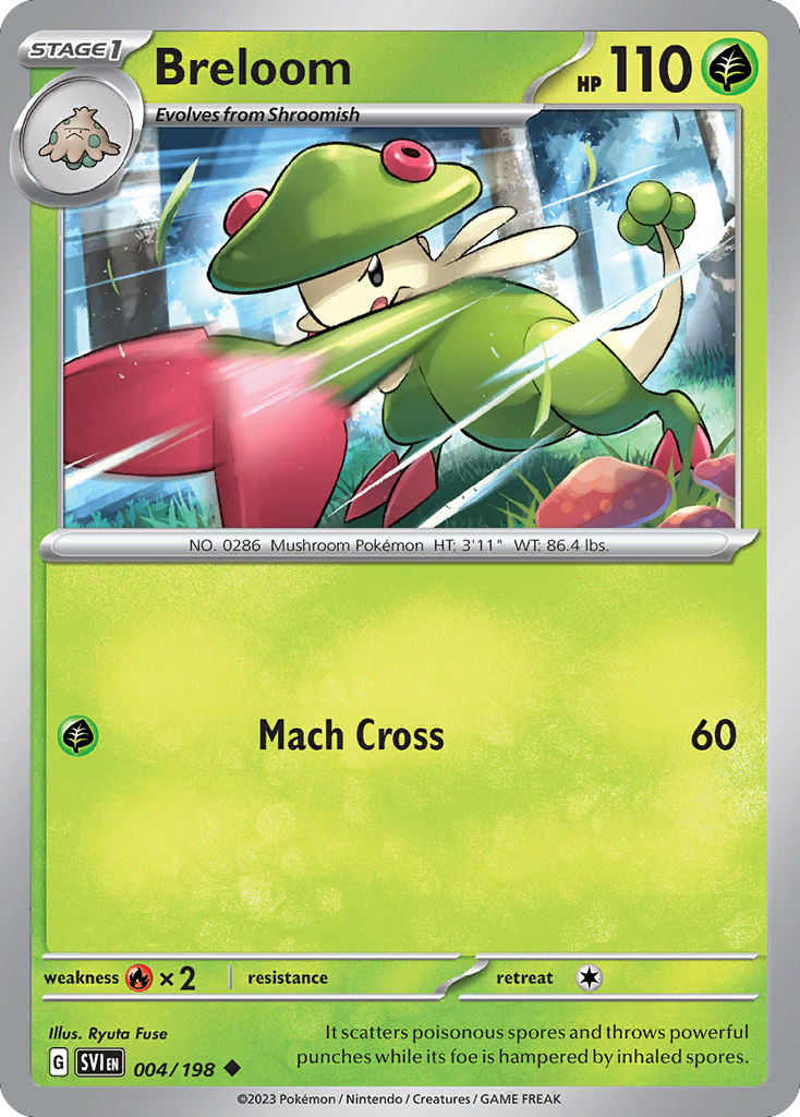 Breloom - 004/198 - Reverse Holofoil