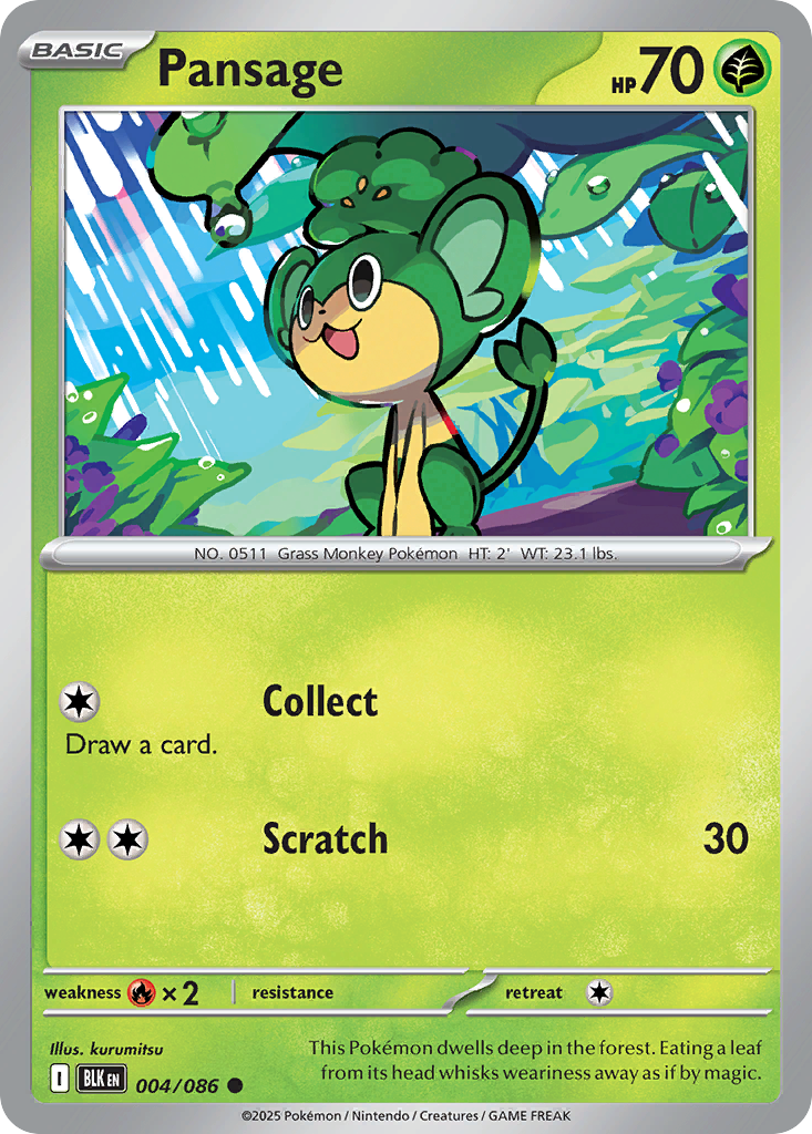 Pansage - 004/086
