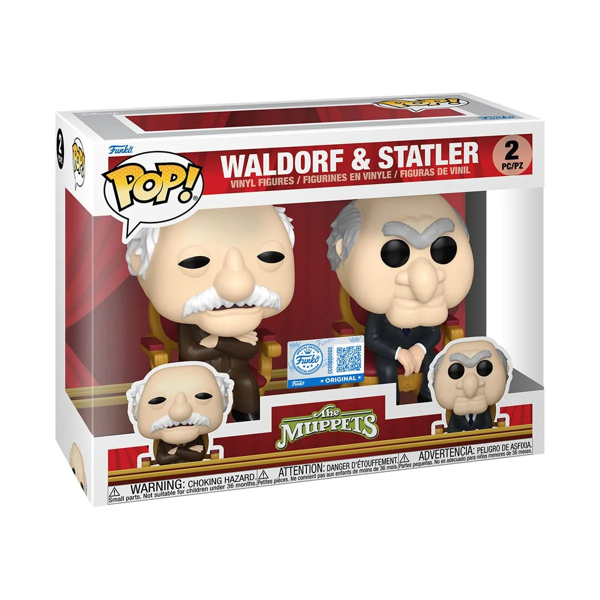 Pop Speciality The Muppets Waldorf & Statler