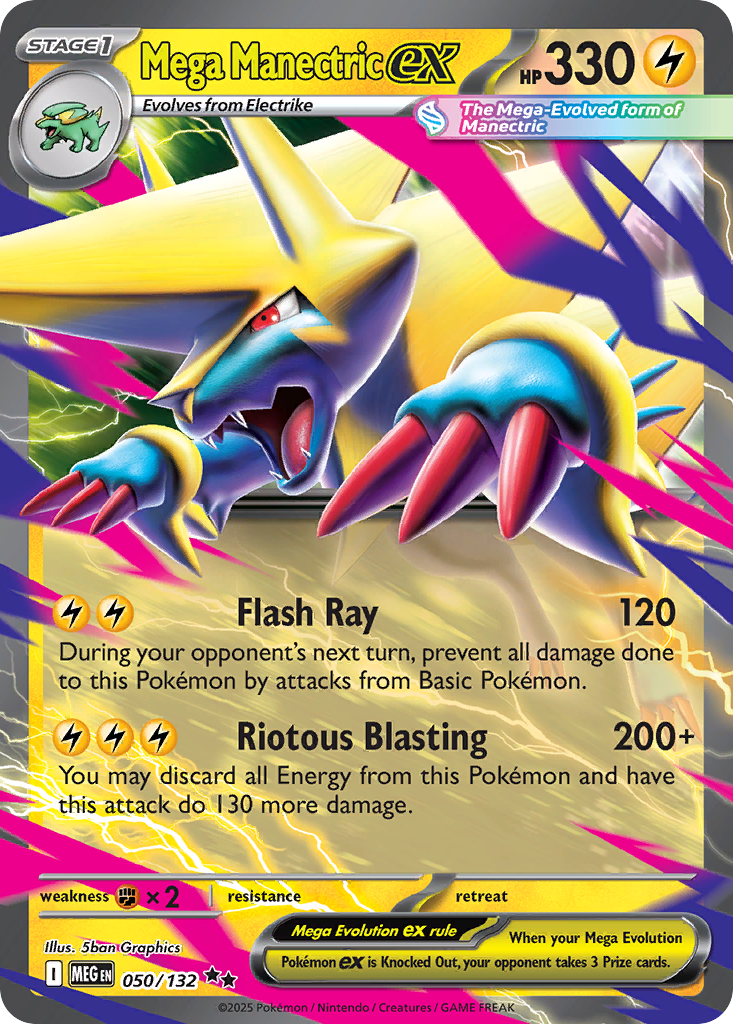 Mega Manectric ex  - 050/132