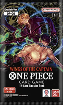 One Piece TCG Wings of the Captain OP 06 Booster Pack
