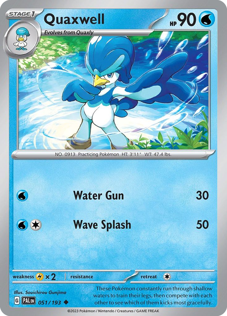 Quaxwell  - 051/193 - Reverse Holofoil