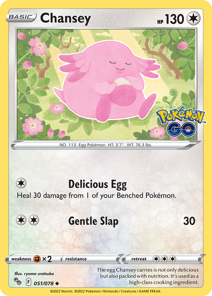 Chansey - 051/078 - Reverse Holofoil