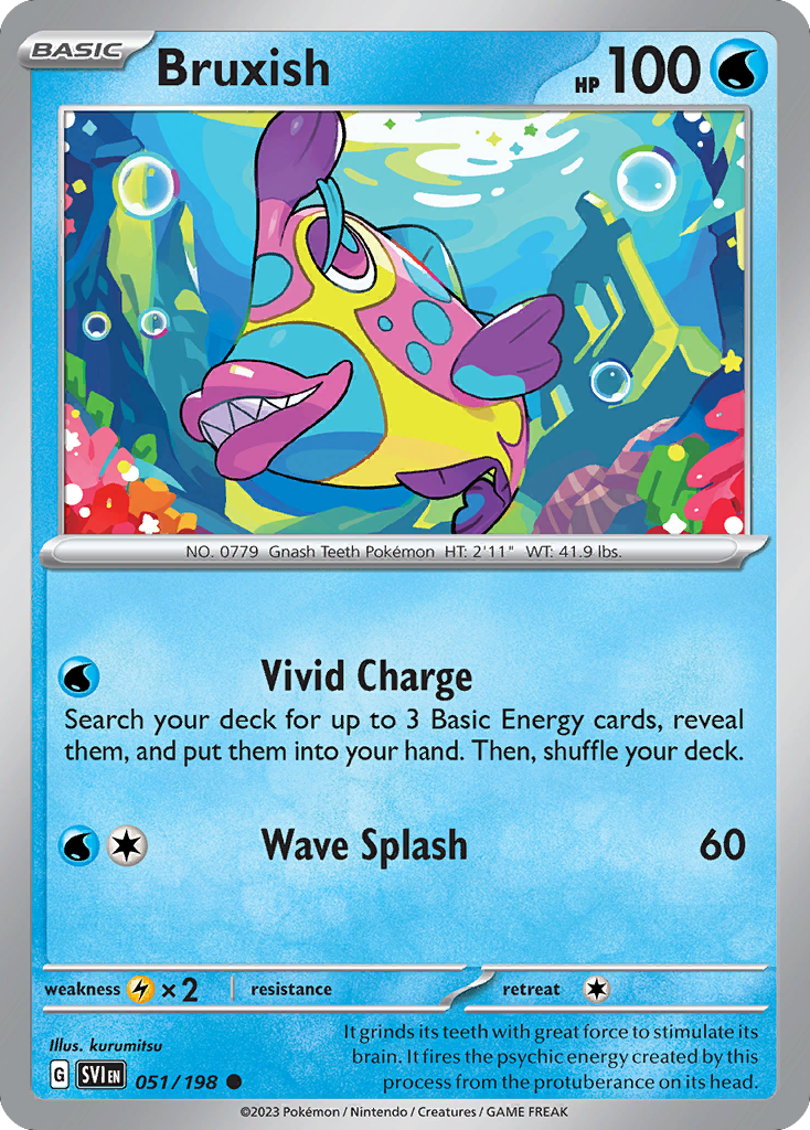 Bruxish - 051/198 - Reverse Holofoil