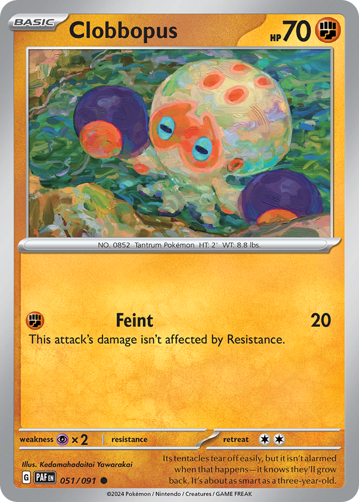 Clobbopus - 051/091 - Reverse Holofoil