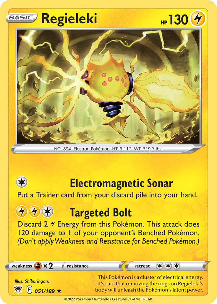 Regieleki - 051/189 - Reverse Holofoil